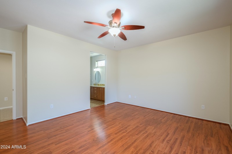 Primary Bedroom Laminate flooring