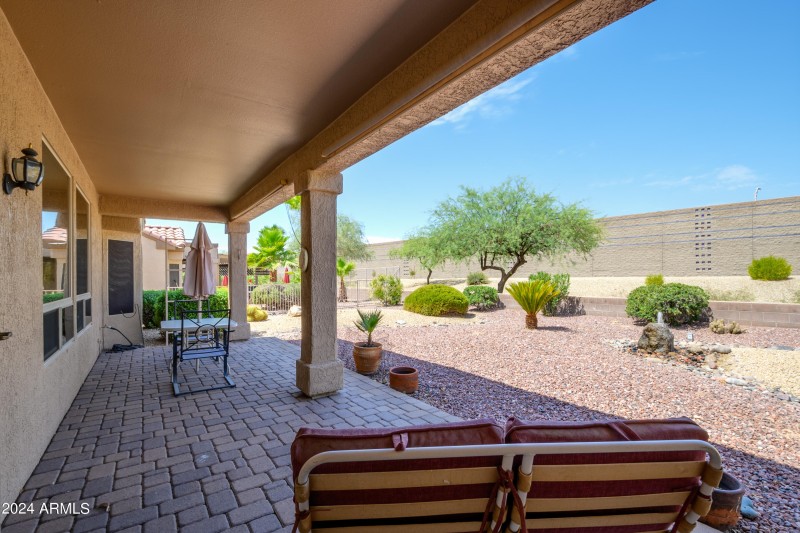 Extended Covered Patio