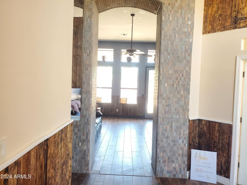 view from the front door