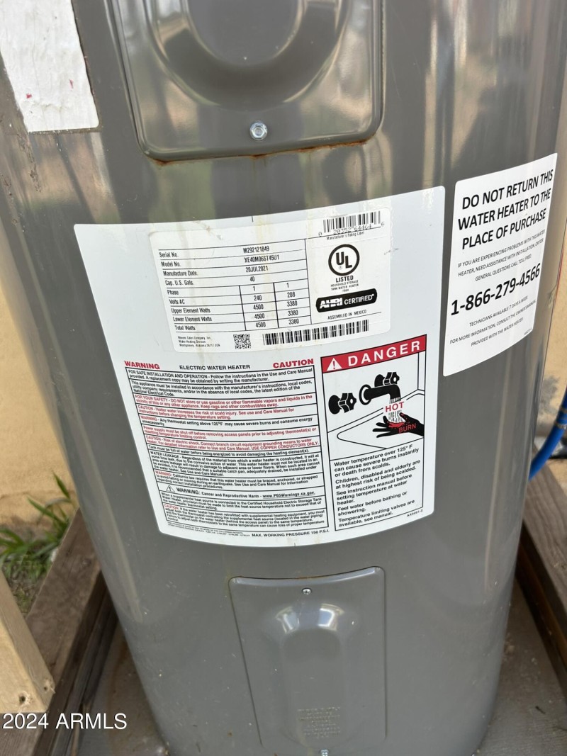 New water heater