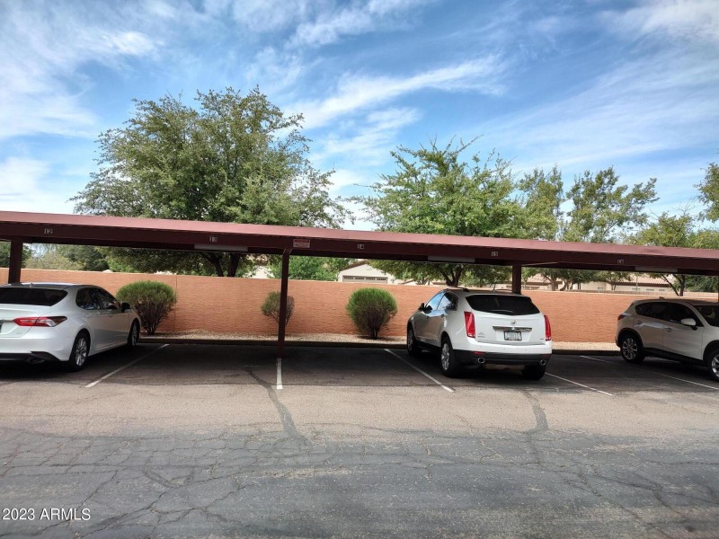 Parking covered