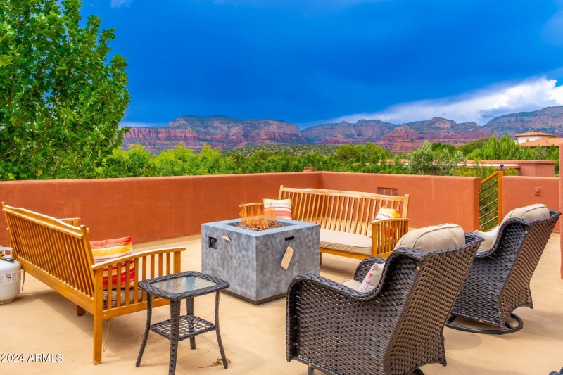Upstairs Patio