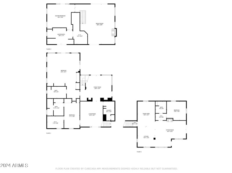 Floor Plan Main House