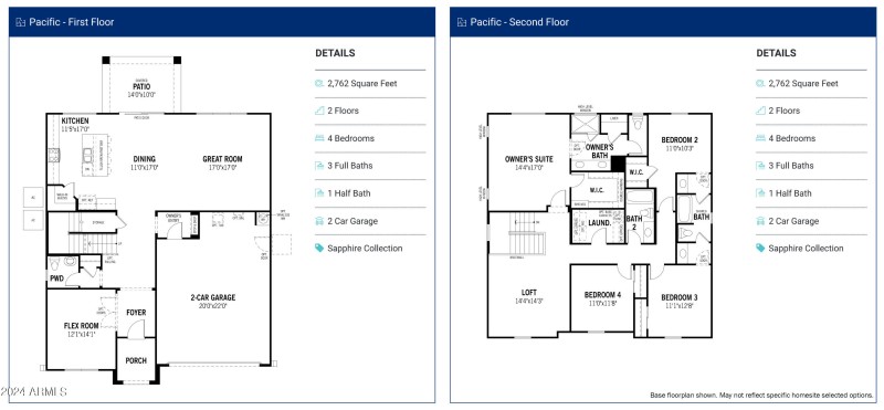 Pacific Floorplan