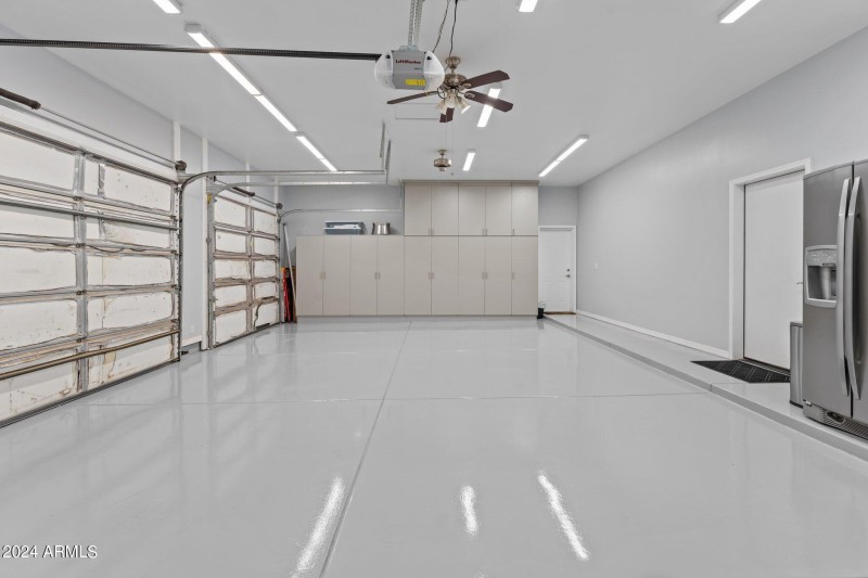 3 Car Garage on home
