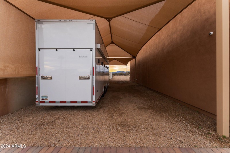 Very large covered space