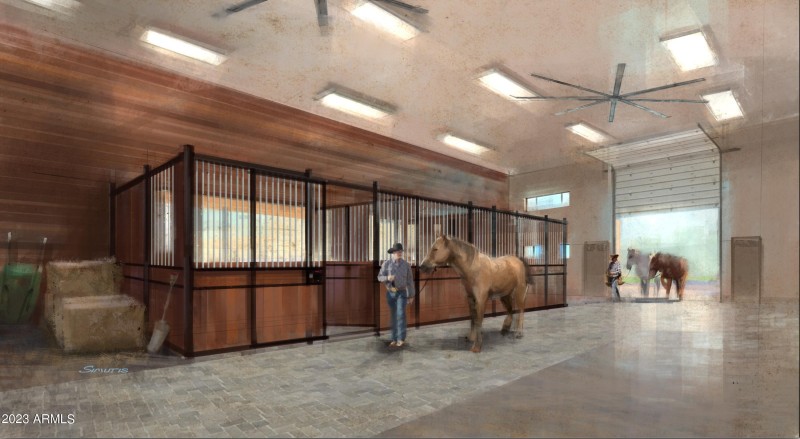 Interior Rendering RV to Barn