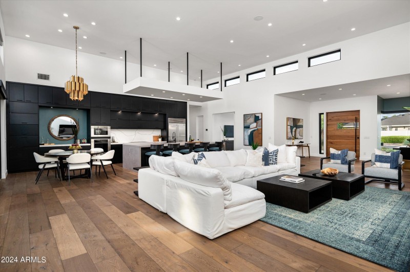 Open Concept Great Room and Kitchen