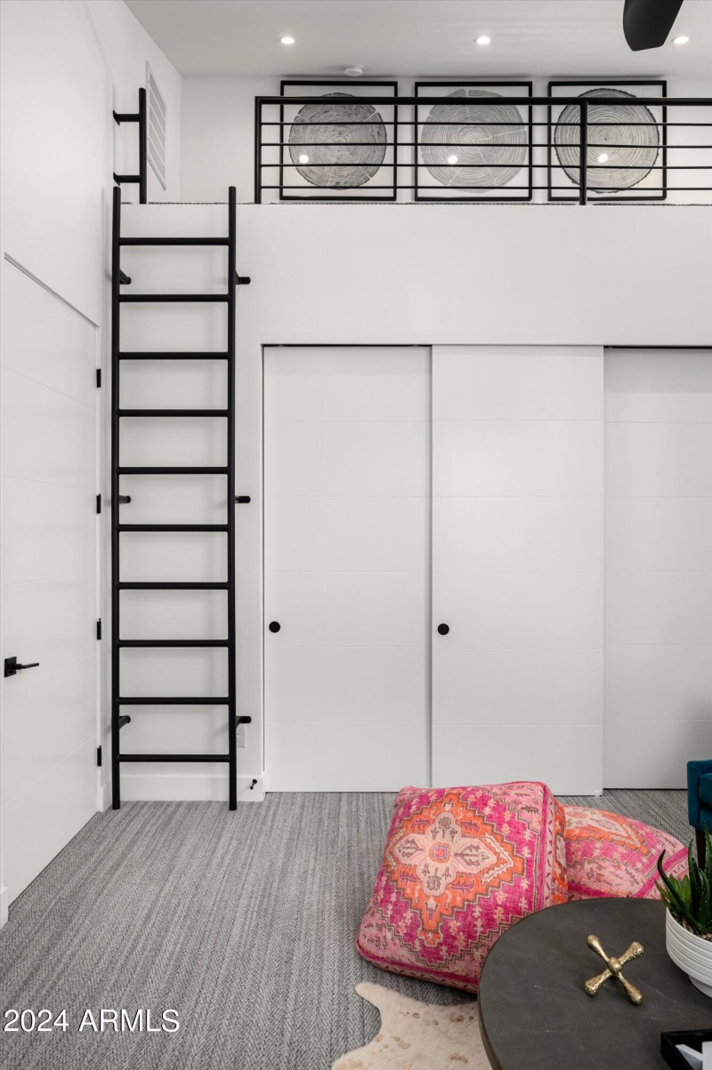 Guest Bedroom with Loft