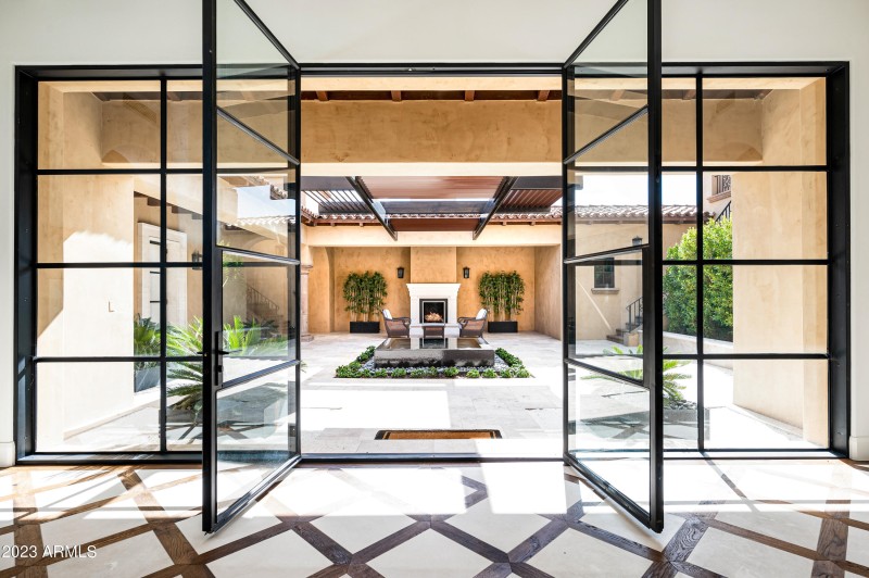 Courtyard view