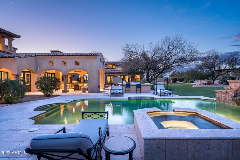 Pool and spa
