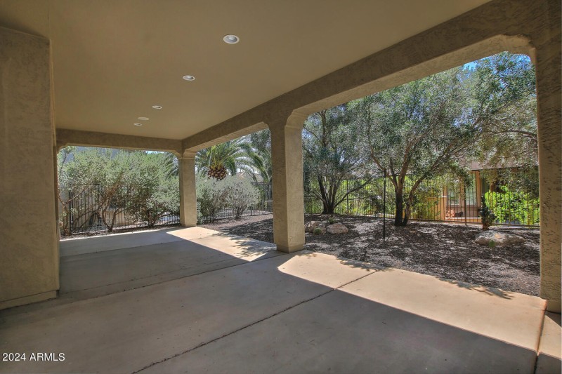 Large Covered Patio