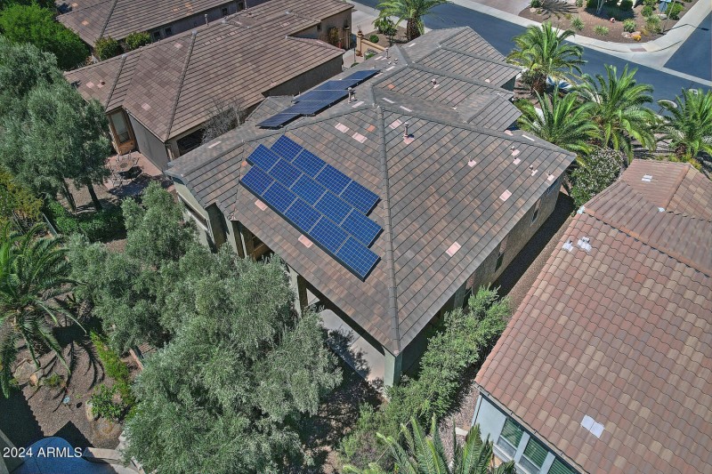 Paid solar on the roof