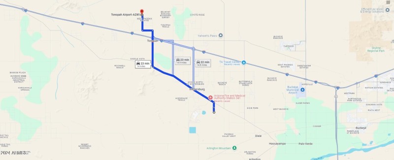 Tonopah Airport AZ 85