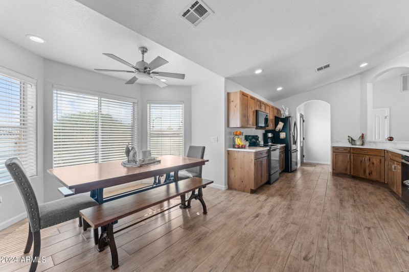 Light Filled Dining Area