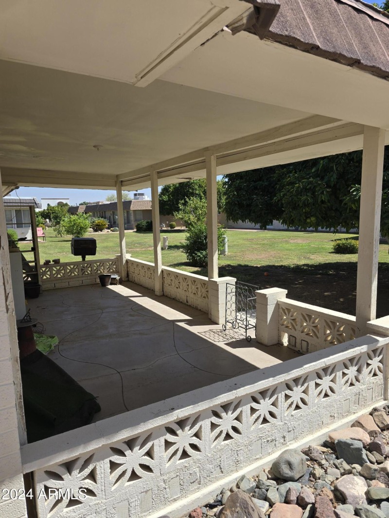 COVERED PATIO