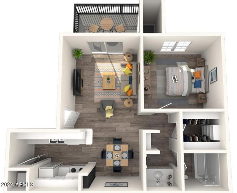1br Floorplan