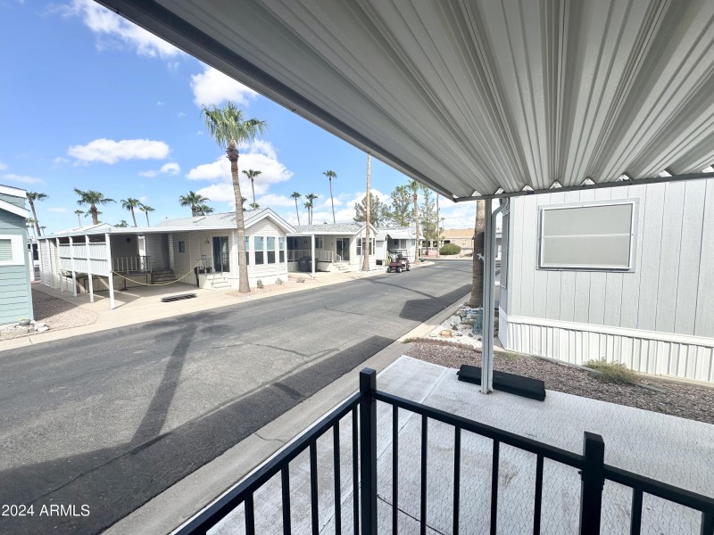 NORTH VIEW FROM DECK