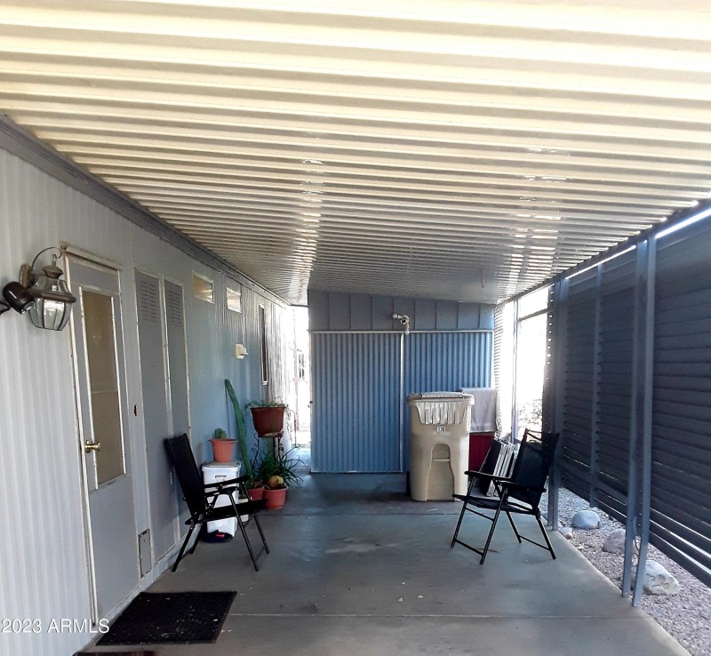 Storage Shed + W/D