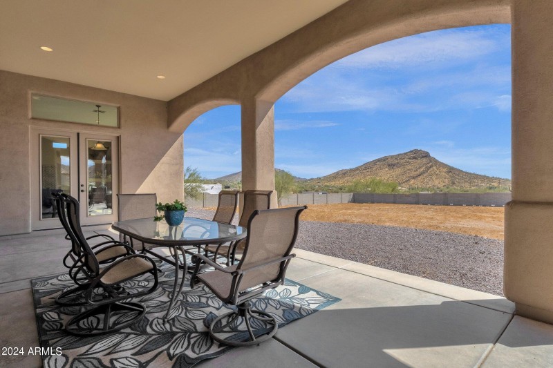 MOUNTAIN VIEW FROM PATIO