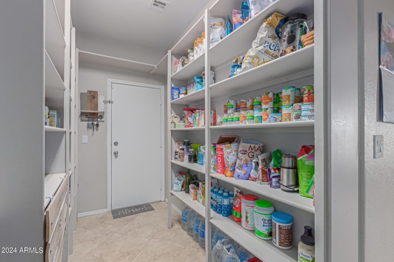 Oversized walk in pantry