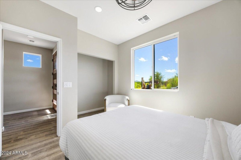 Downstairs Bedroom + Closet