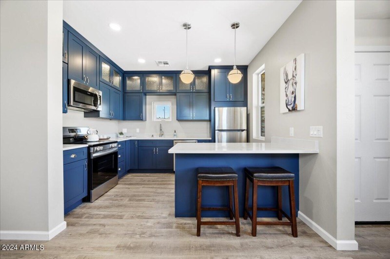 Peninsula + Pendant Lighting