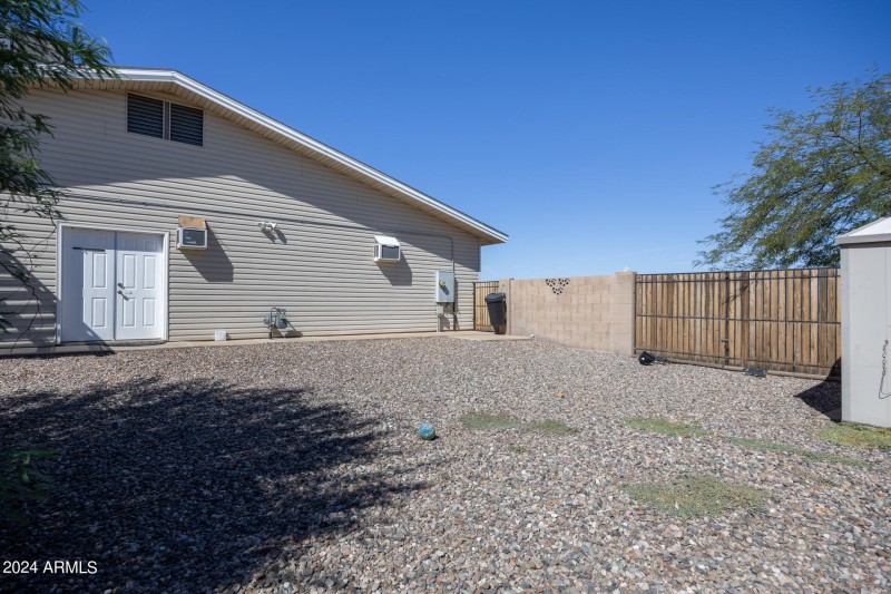 Side Yard East View