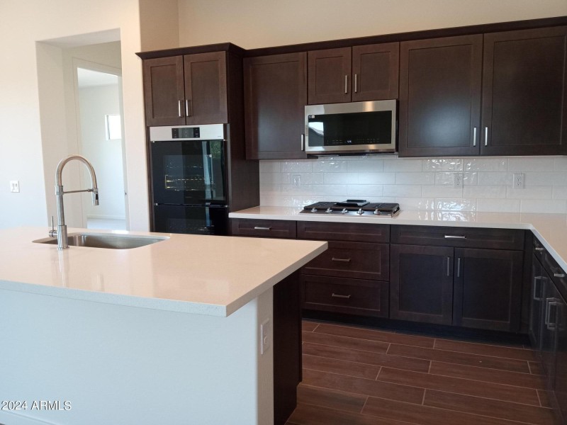 Double Ovens and Gas Cooktop