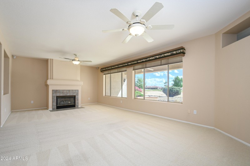 Fireplace in Living Room
