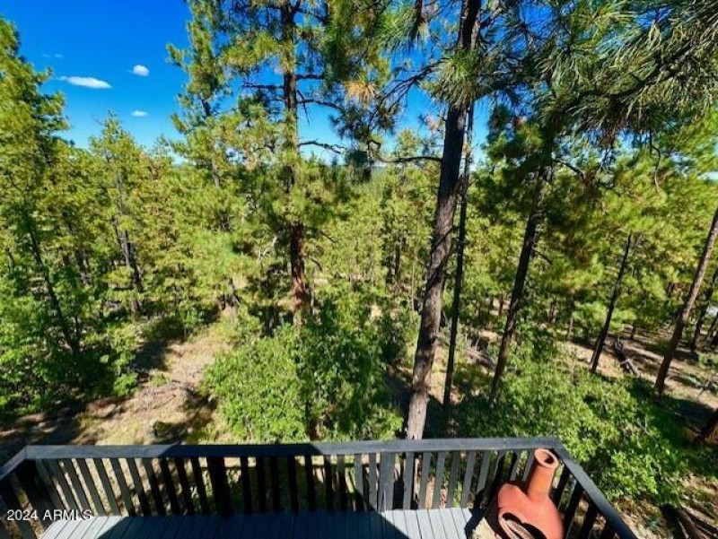 view from top balcony
