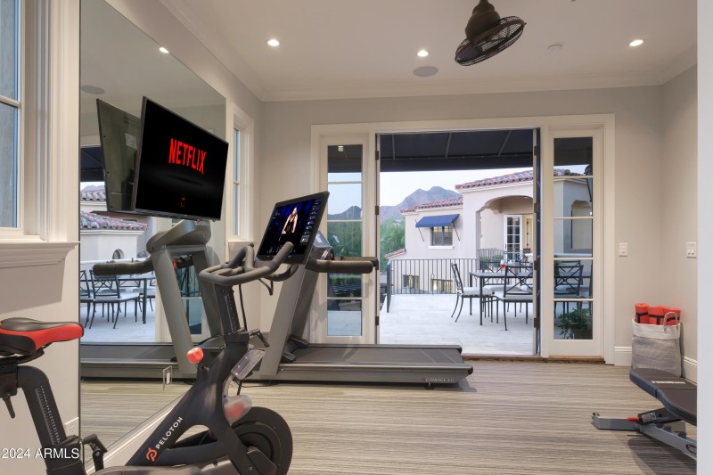 Upper Level Private Gym