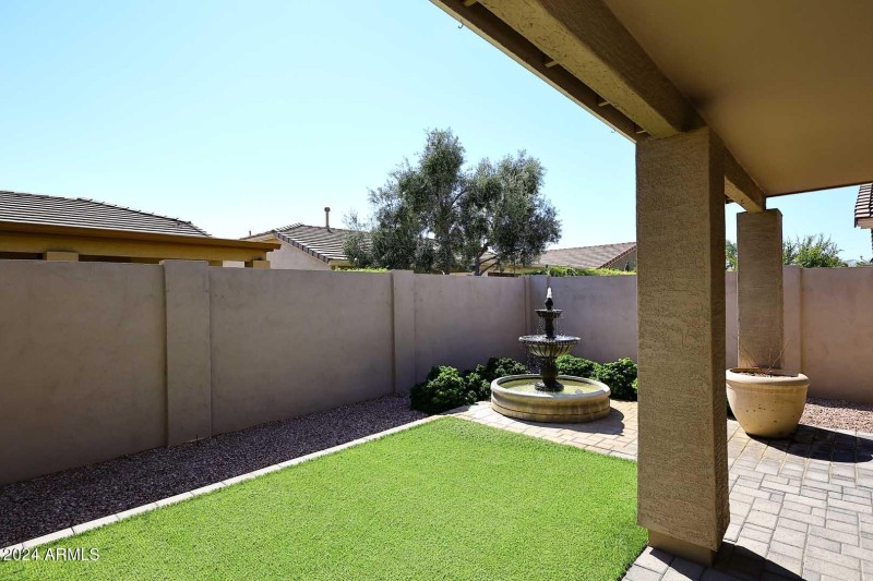 Covered Patio-View
