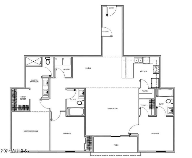 3 Bedroom Floorplan