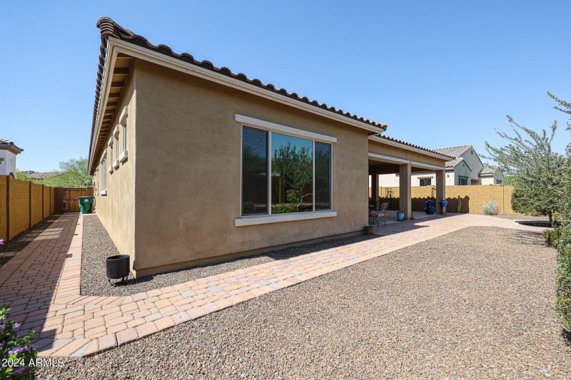 Paver Walkway to Front Yard Gate
