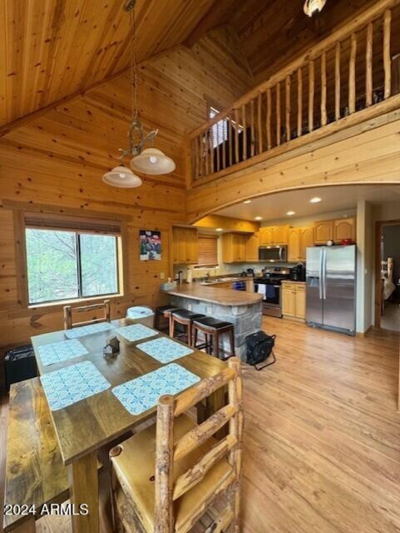 LR and dining room