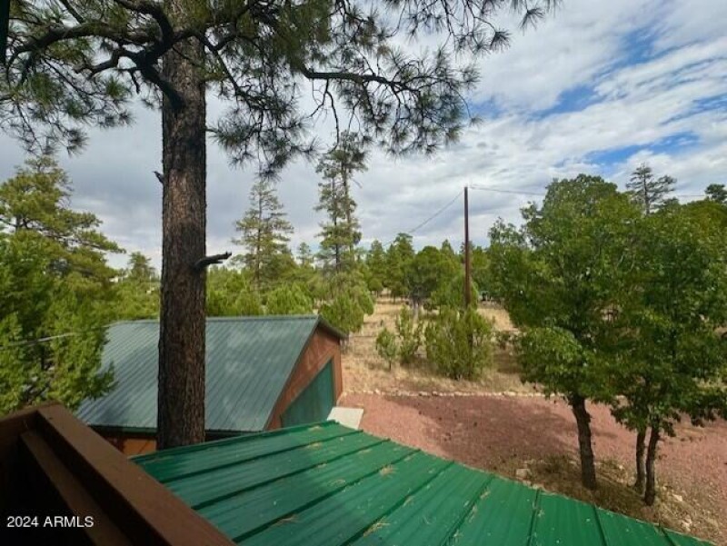 upstairs balcony