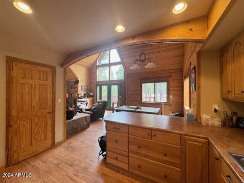 kitchen with pantry