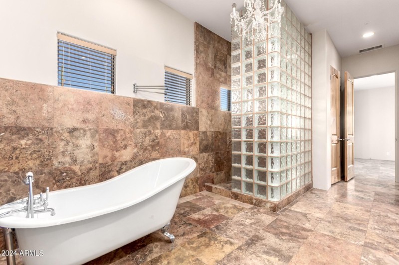 18 Master Tub and Shower