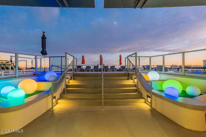 ROOFTOP POOL ENTRANCE