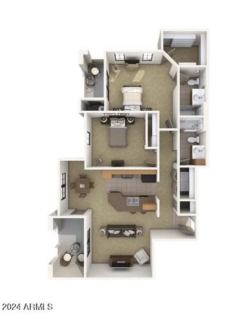 2br Floorplan