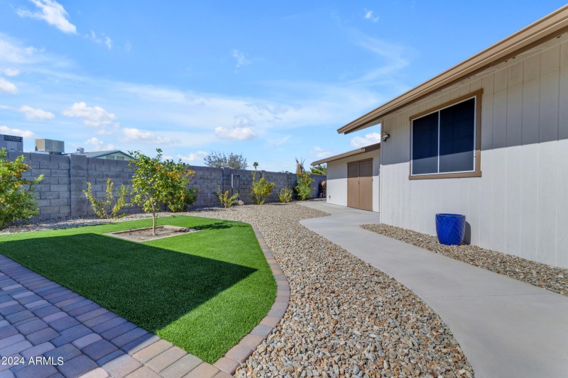 Sideyard Area