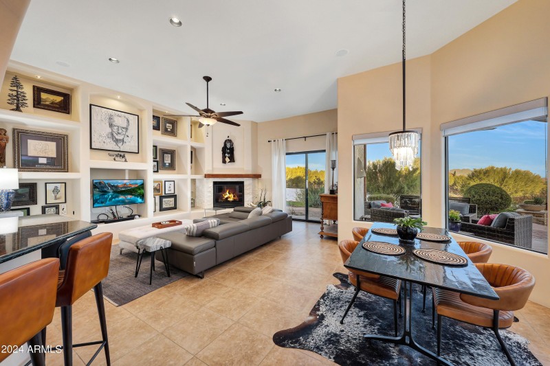 Great Room w Natural Lighting