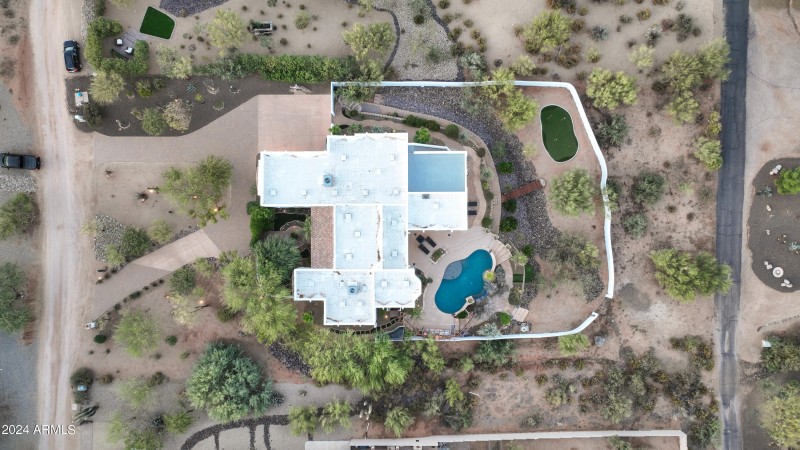 Aerial View of Property