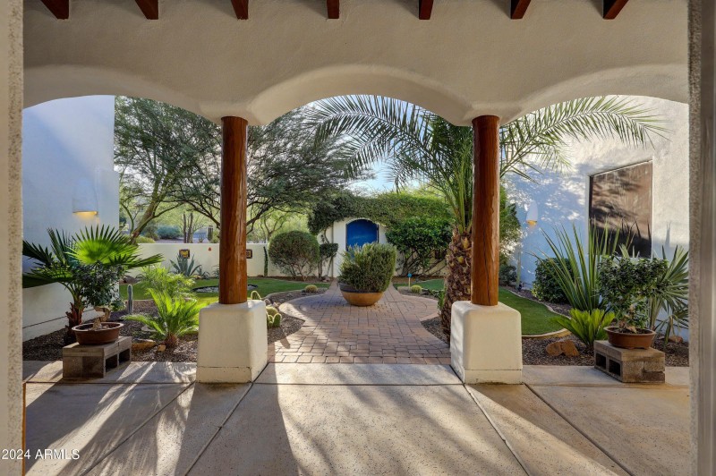 Front Covered Patio