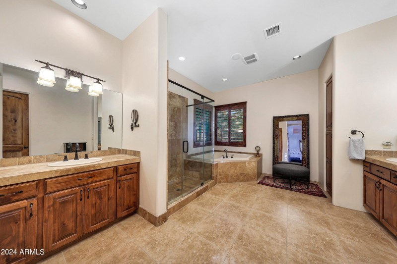 Primary Ensuite Double Vanity