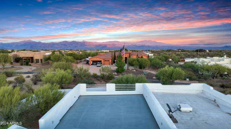 Viewing Deck Sweeping Landscape