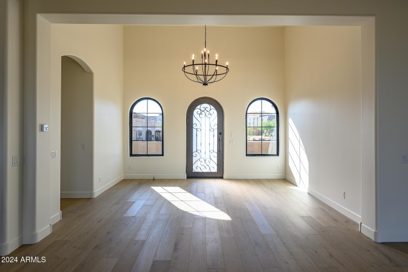 Custom Iron & Glass Front Door