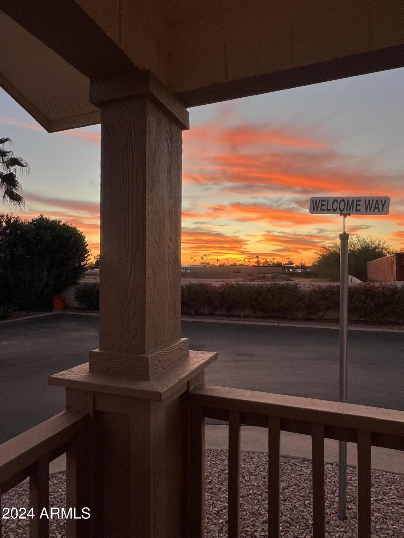 Sunsets from the Front Porch