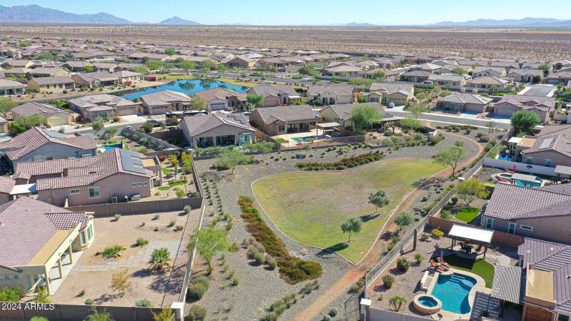 Common Grass Area Behind Home
